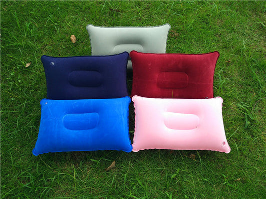Portable PVC Air Pillow for Travel, Camping, and Nap