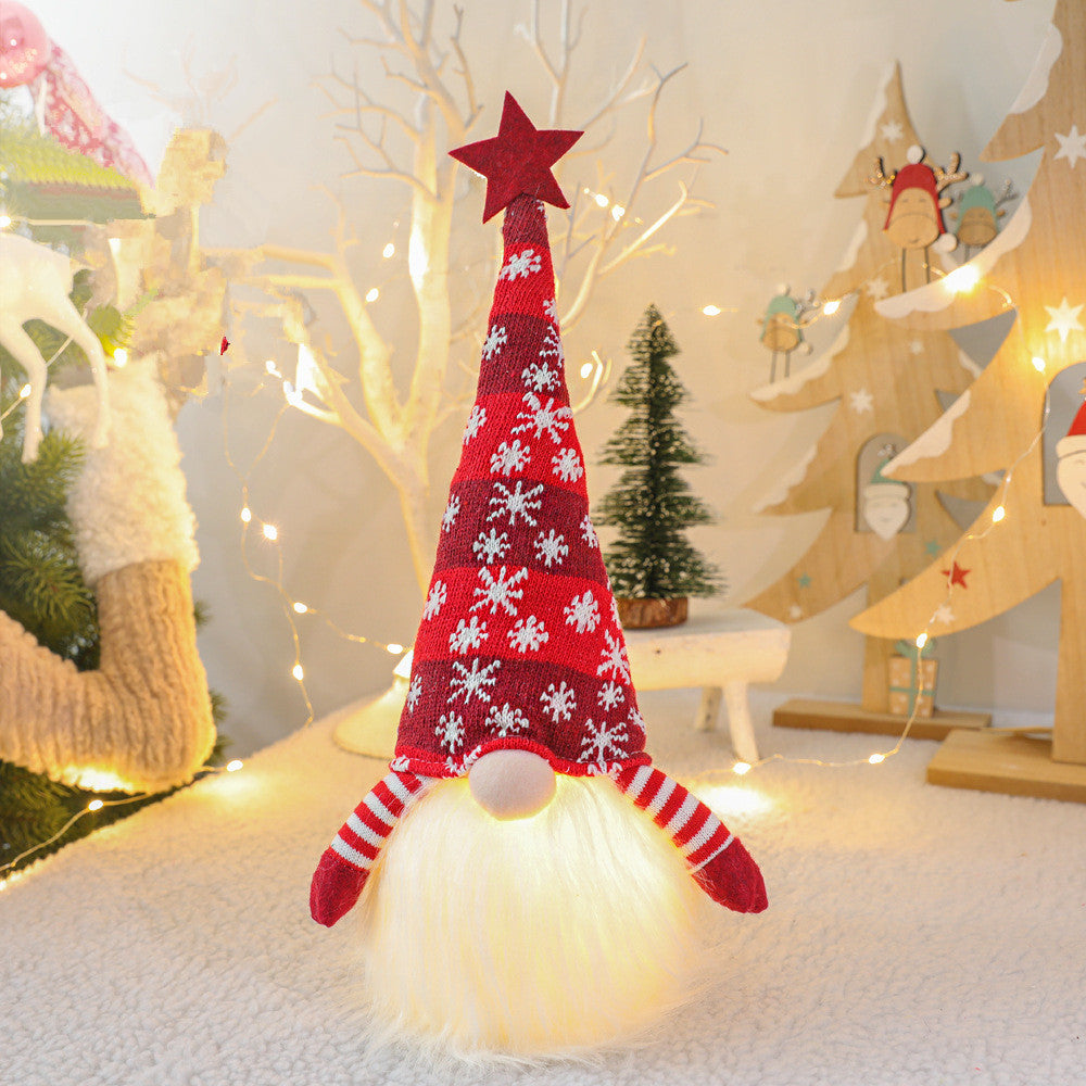 Christmas Gnome Faceless Doll | Holiday Home Decor & Xmas Ornaments