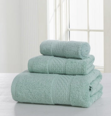 Luxury Cotton Terry Bathrobe and Towel Collection