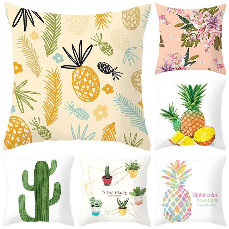 Tropical Home Decor Throw Pillow Case