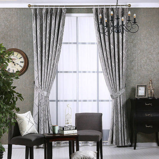 Modern Simple Light Luxury Window Drapes